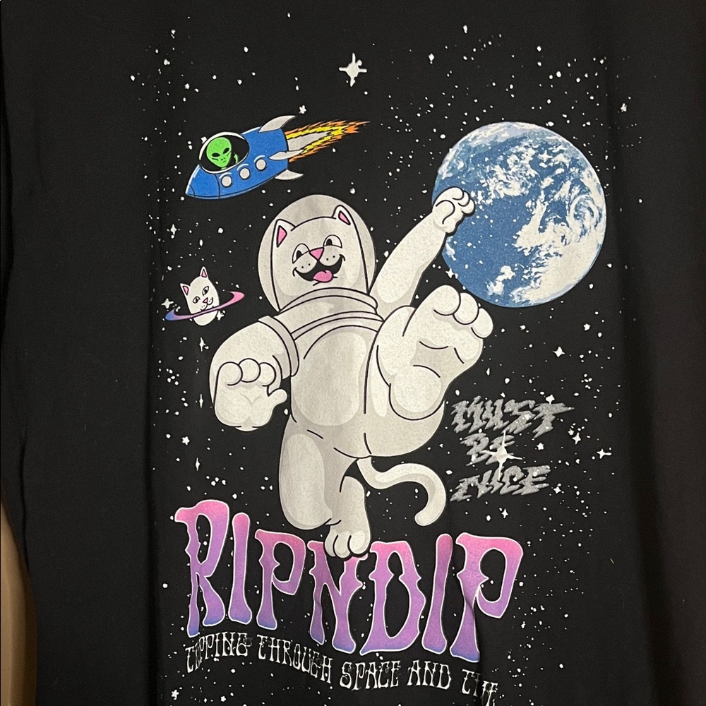 😄Ripndip Must be nice concert Tshirt